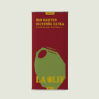 Rotes Gold 5l Metallflasche - Bio Natives Olivenöl Extra